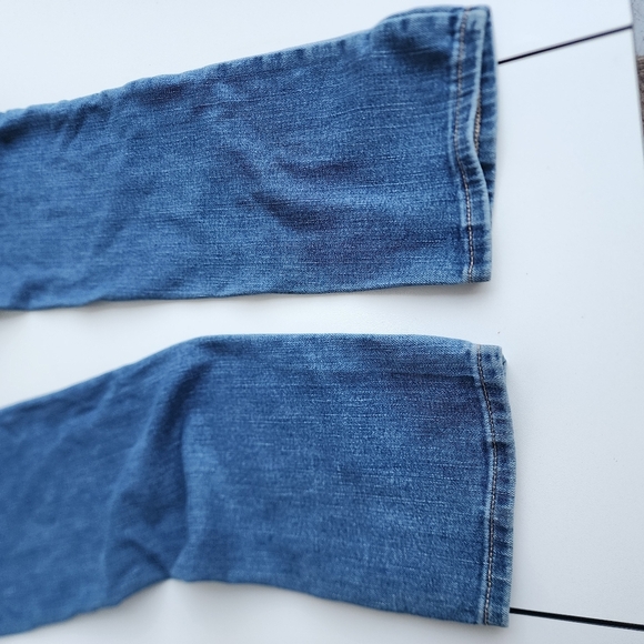 Childrens Place Jeans Boys 16 Blue Skinny Adjustable Waist Med Wash Denim - Picture 10 of 11